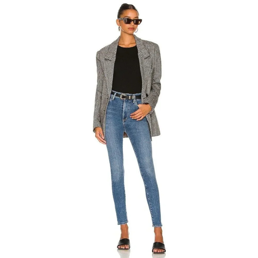 Citizens of Humanity Jeans Chrissy High Rise Skinny in Hightime 27 womens denim